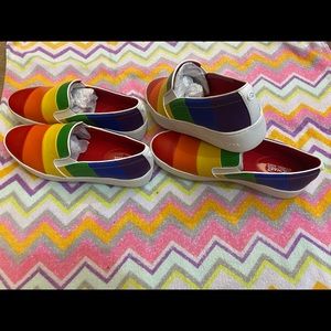 MK Rainbow loafers